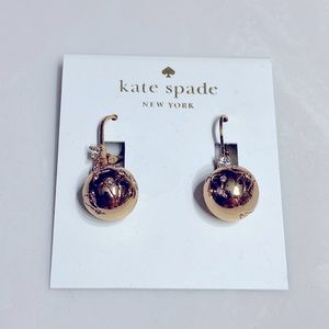 Kate Spade Taking Flight Globe Earrings